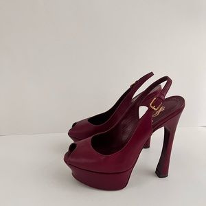 YSL Saint Laurent high heels sandals